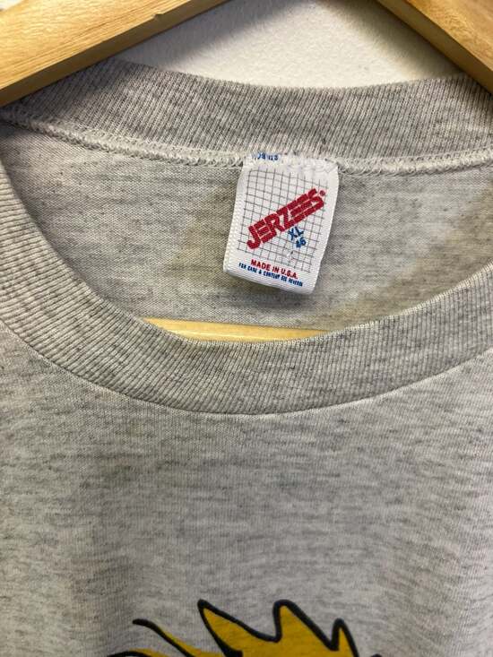 Vintage 1990 Bad Boyz Calvin Bad to the Bone T-Shirt L - Picture 3 of 6